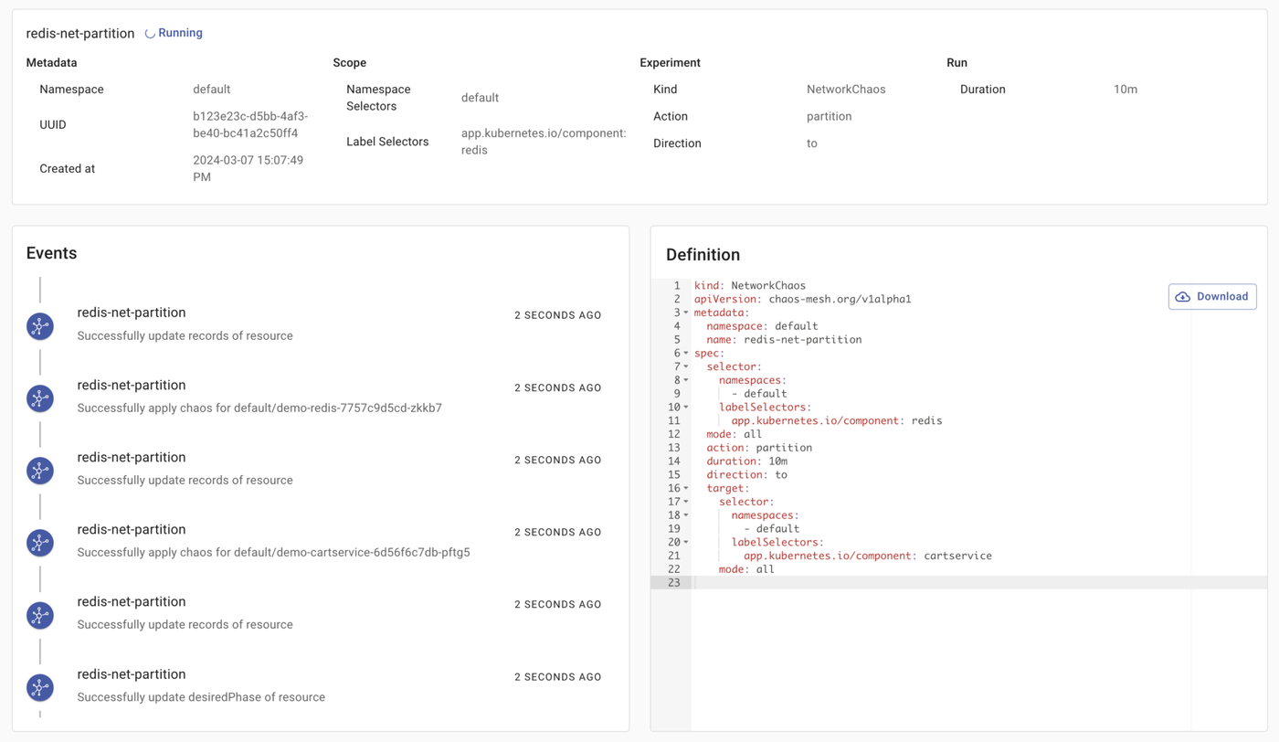 #3: Introducing a network failure