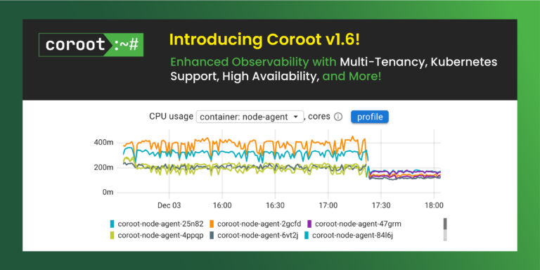 Introducing Coroot v1.6!